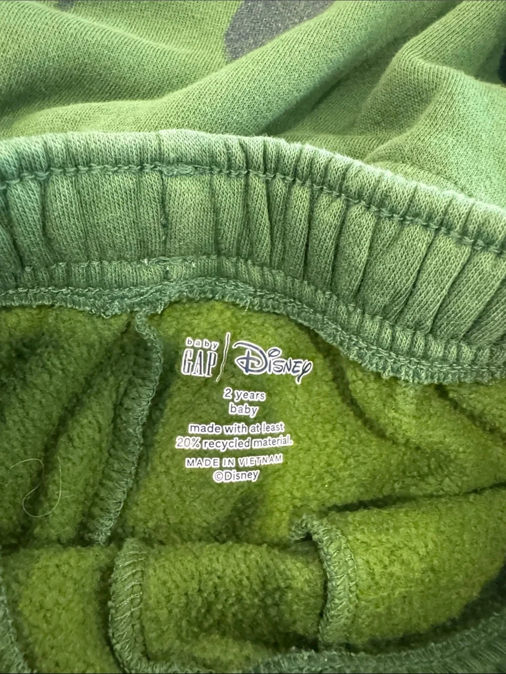 GAP Kids Green Goofy Fleece Jogging Set